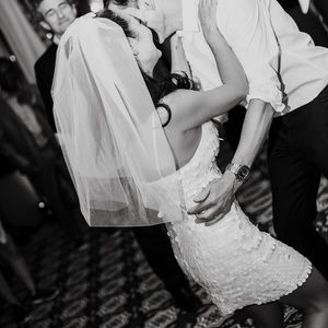 Iridescent Sequin Mini Dress